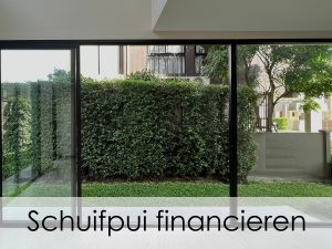 schuifpui financieren