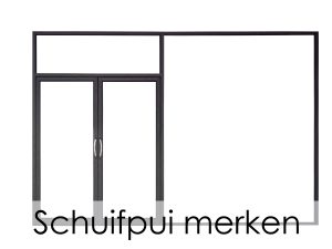 schuifpui merken